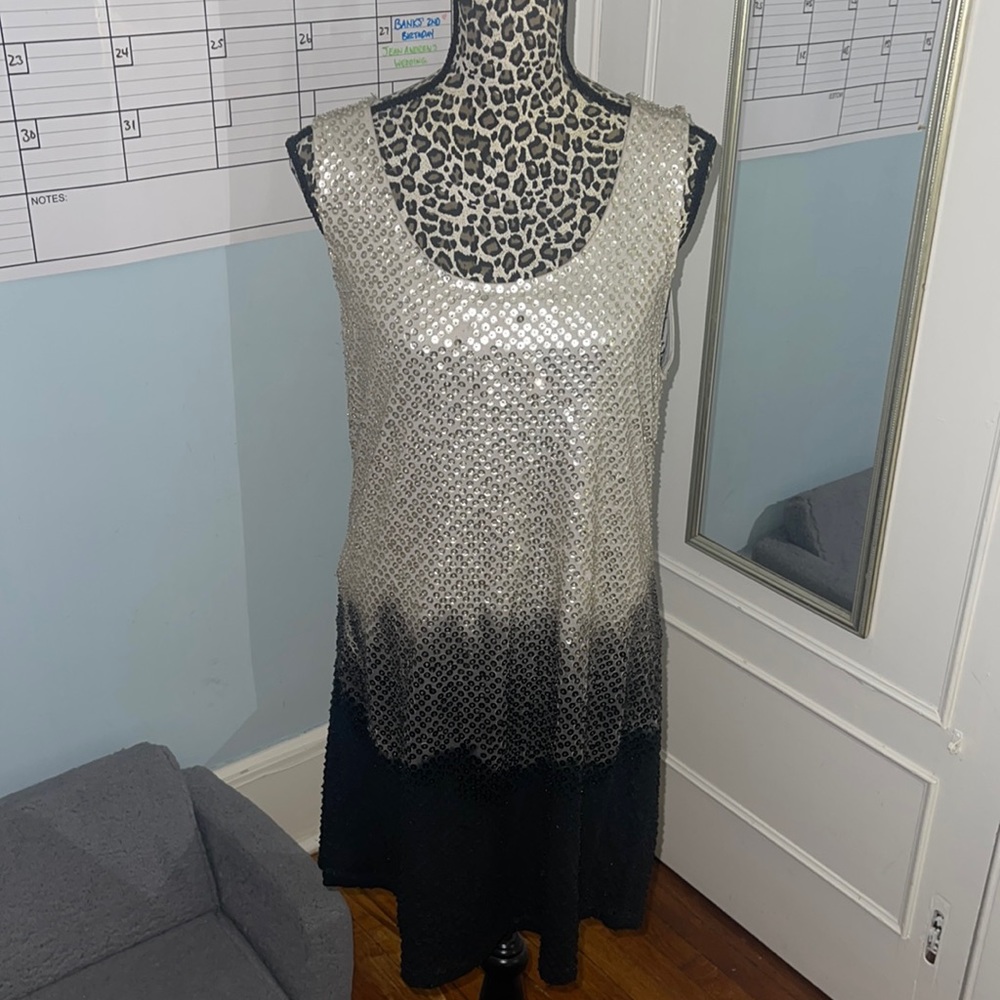 Multi coloured sequin mini dress from Religion